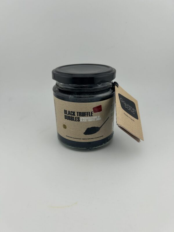 Gourmet and Chic Black Truffle Bubbles