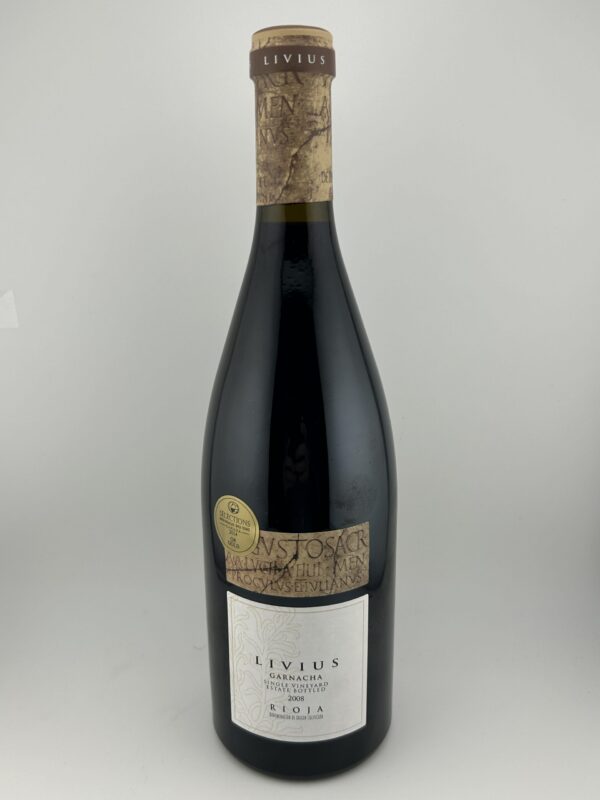 Bodegas Alvia Livius Garnacha Rioja 2008