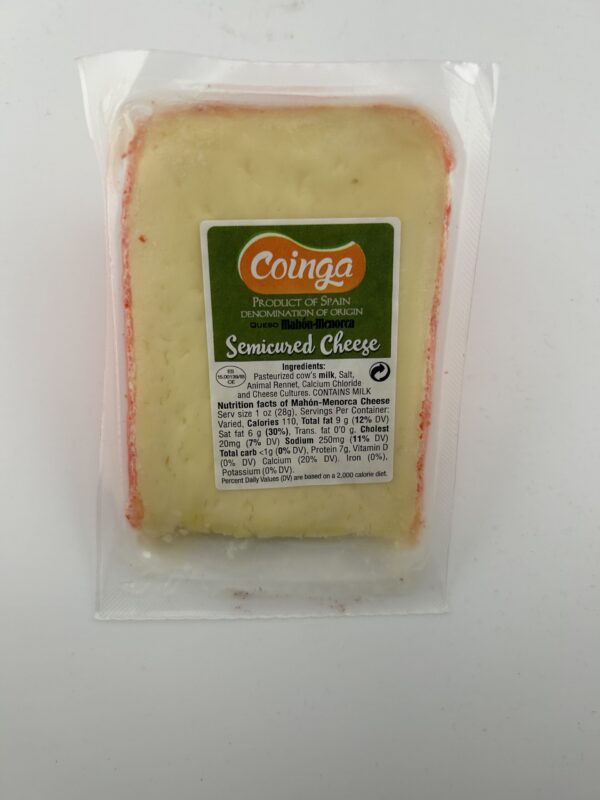 Coinga Mahon-Menorca Semicured Cheese