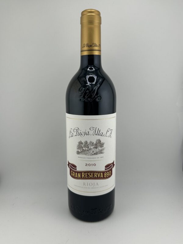 La Rioja Alta 890 Gran Reserva 2010