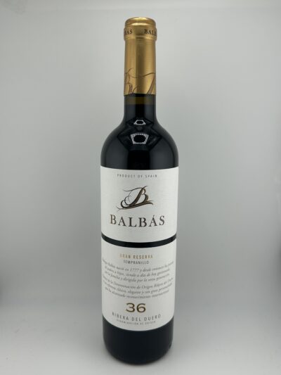 Balbas Gran Reserva 36 Meses 2015